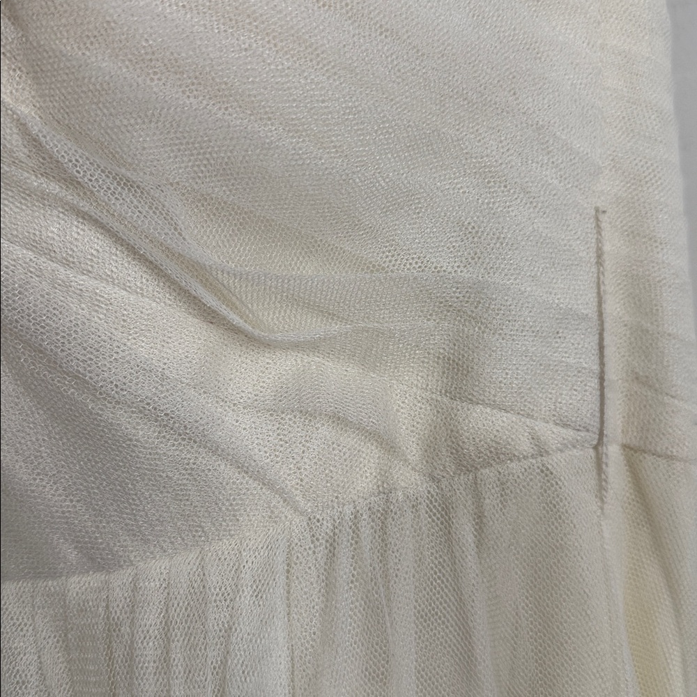 ivory Jenny Yoo  'Annabelle' Convertible Tulle Column Dress size 12 - Picture 10 of 11